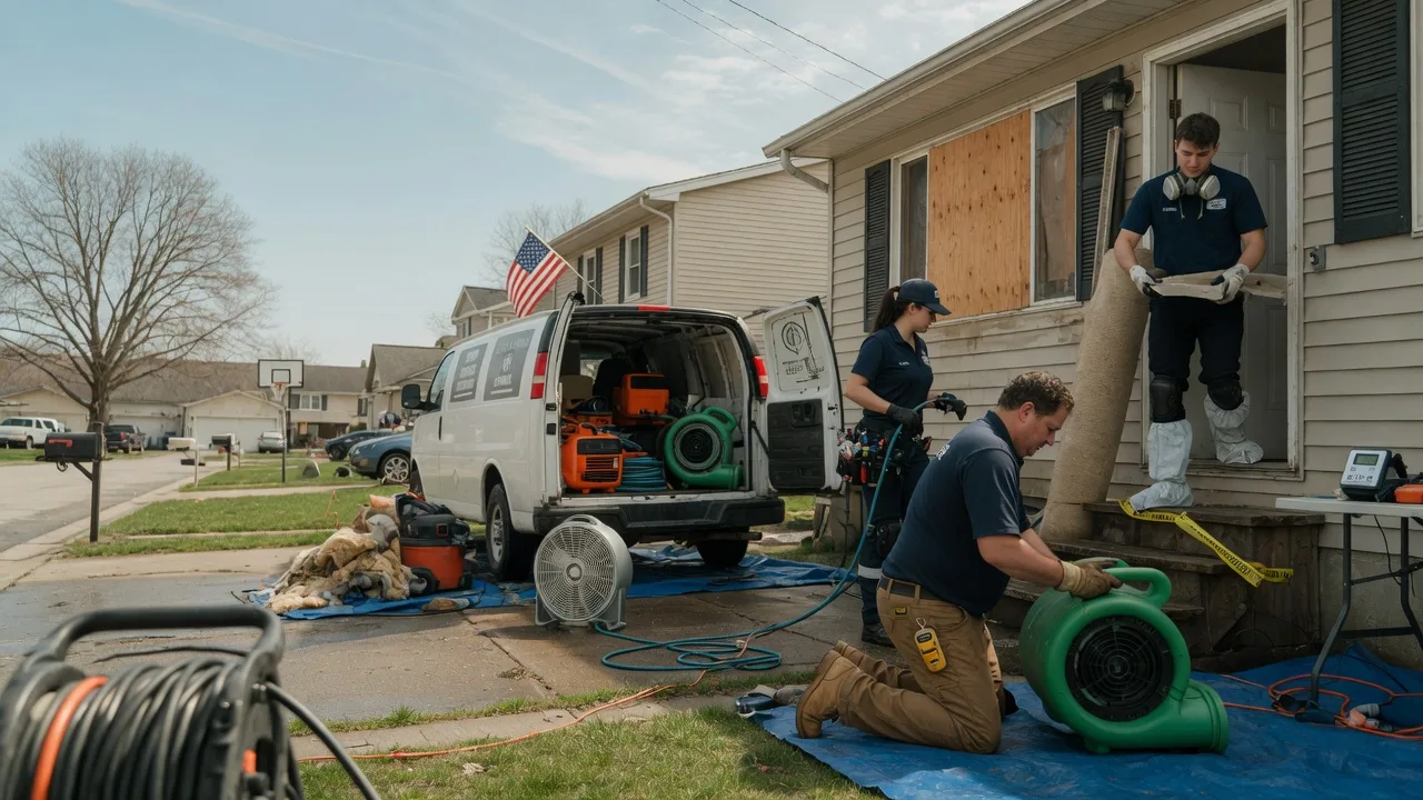 Water Damage Restoration in Kilmarnock, VA near me